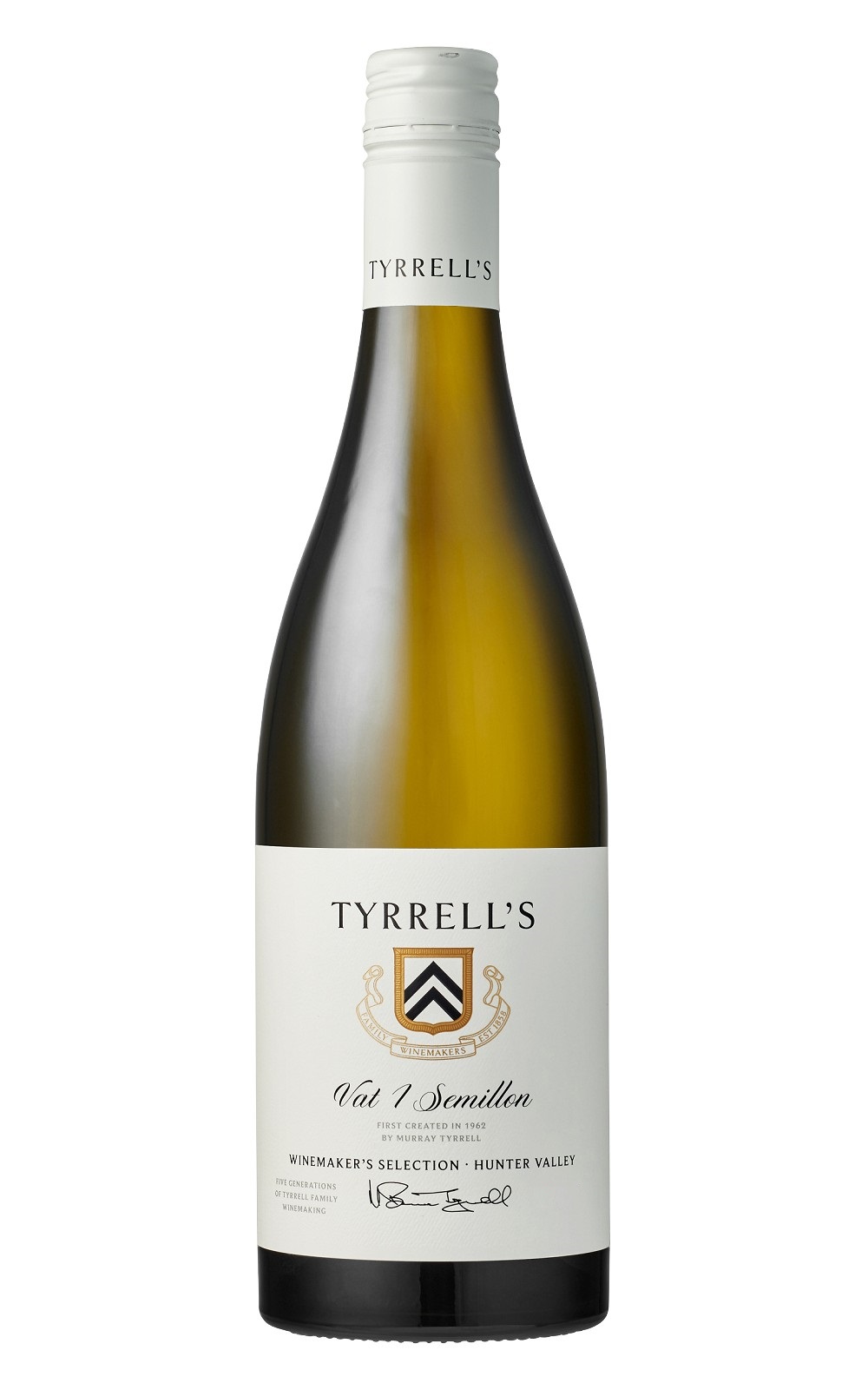 Tyrrell s Wine Winemaker s selection Vat 1 Hunter Valley Semillon 2016 泰芮爾酒莊 釀酒師精選系列 1號桶 獵人谷 榭密雍白酒