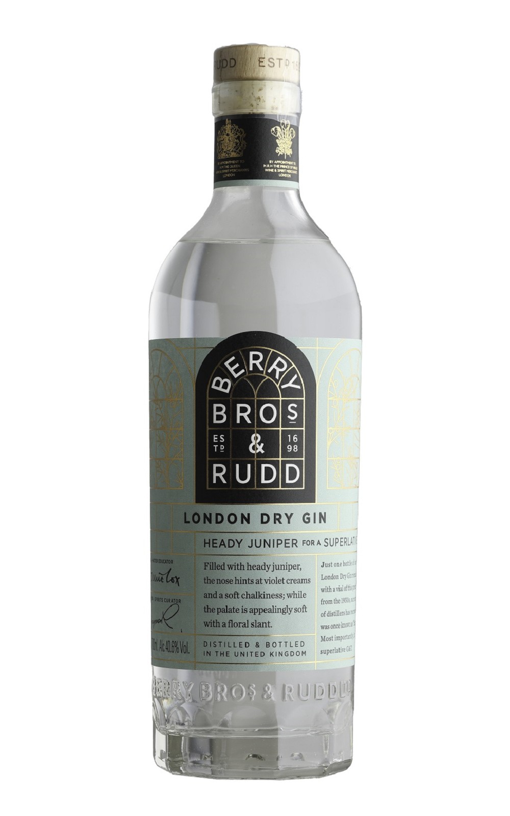 Berry Bros Rudd London Dry Gin 貝瑞兄弟與洛德 貝瑞琴酒