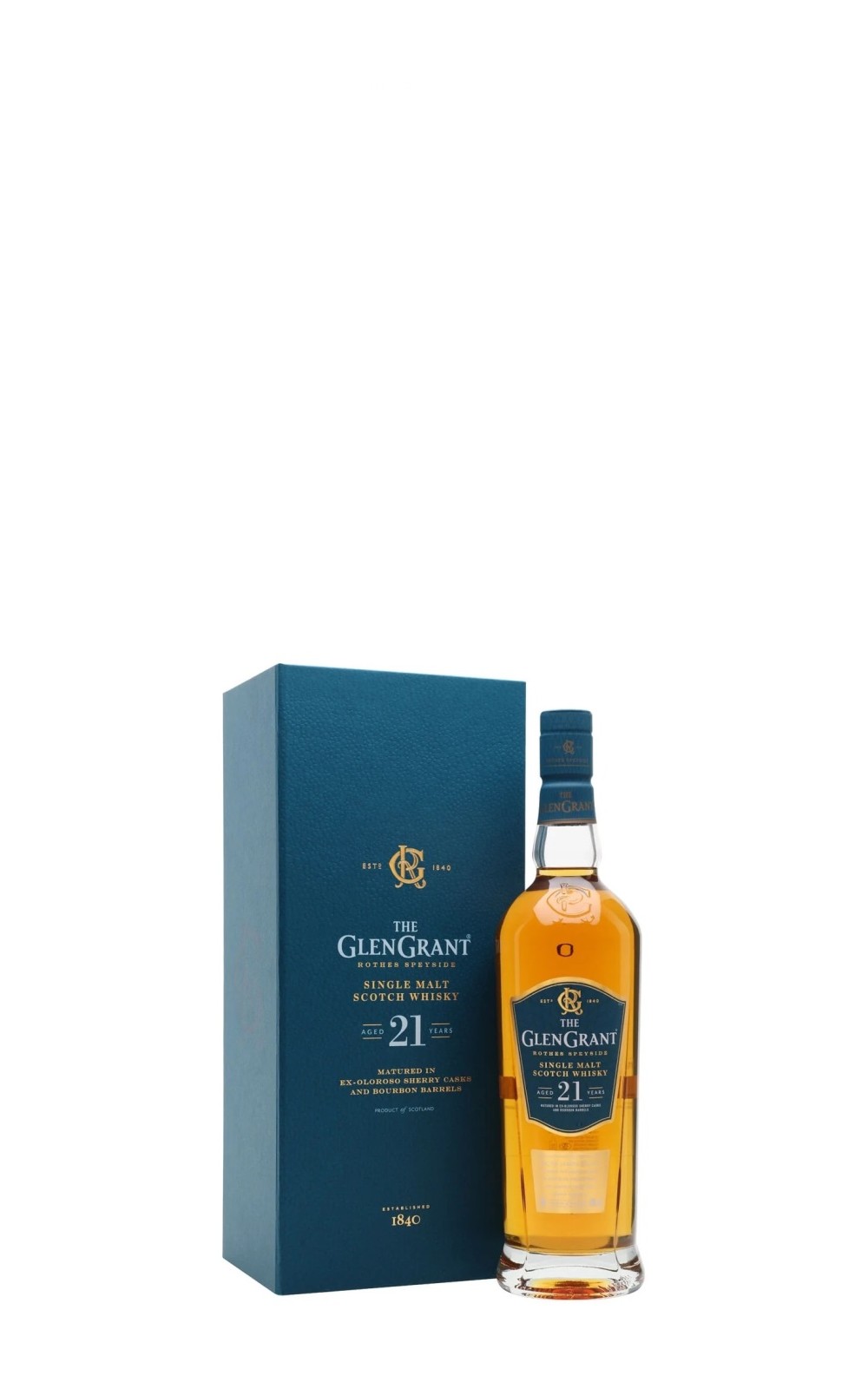 Glen Grant Aged 21 Years Single Malt Scotch Whisky 2023 Release 格蘭冠酒廠 21年單一麥芽蘇格蘭威士忌 2023年版
