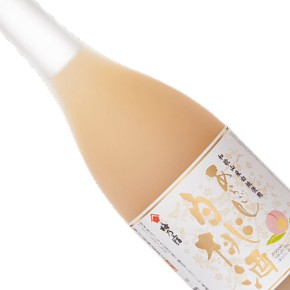 梅乃宿酒造株式会社-梅乃宿 あらごし白桃酒