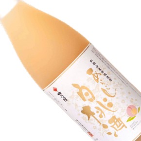梅乃宿酒造株式会社-梅乃宿 あらごし白桃酒