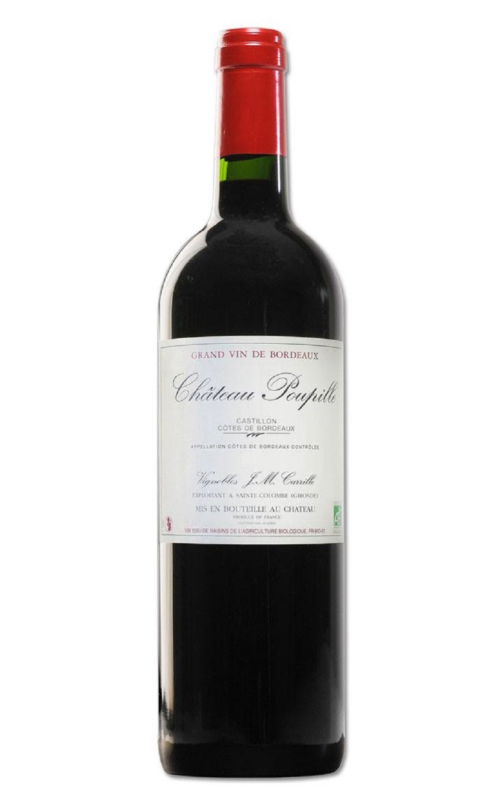 Chateau Poupille Chateau Poupille 2018 浦碧兒堡 浦碧兒一軍紅酒