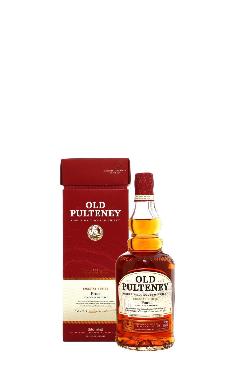Old Pulteney Coastal Series Port Cask Single Malt Scotch Whisky 富特尼蒸餾廠 海岸系列 波特桶 單一麥芽蘇格蘭威士忌