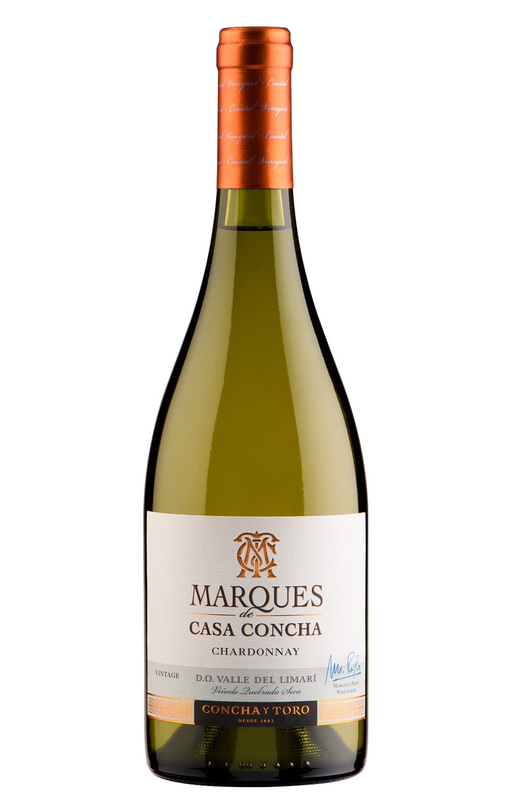 Vina Concha y Toro Marques de Casa Concha Chardonnay 2021 孔雀酒廠 爵士 夏多內白酒