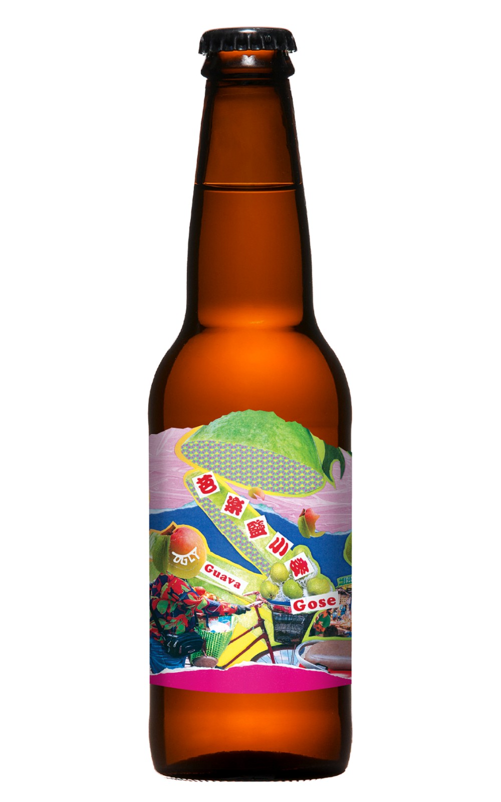 UGLY HALF BEER Guava Gose 附梅粉一包 酉鬼啤酒 免吐籽 芭樂鹽小麥啤酒 附梅粉一包