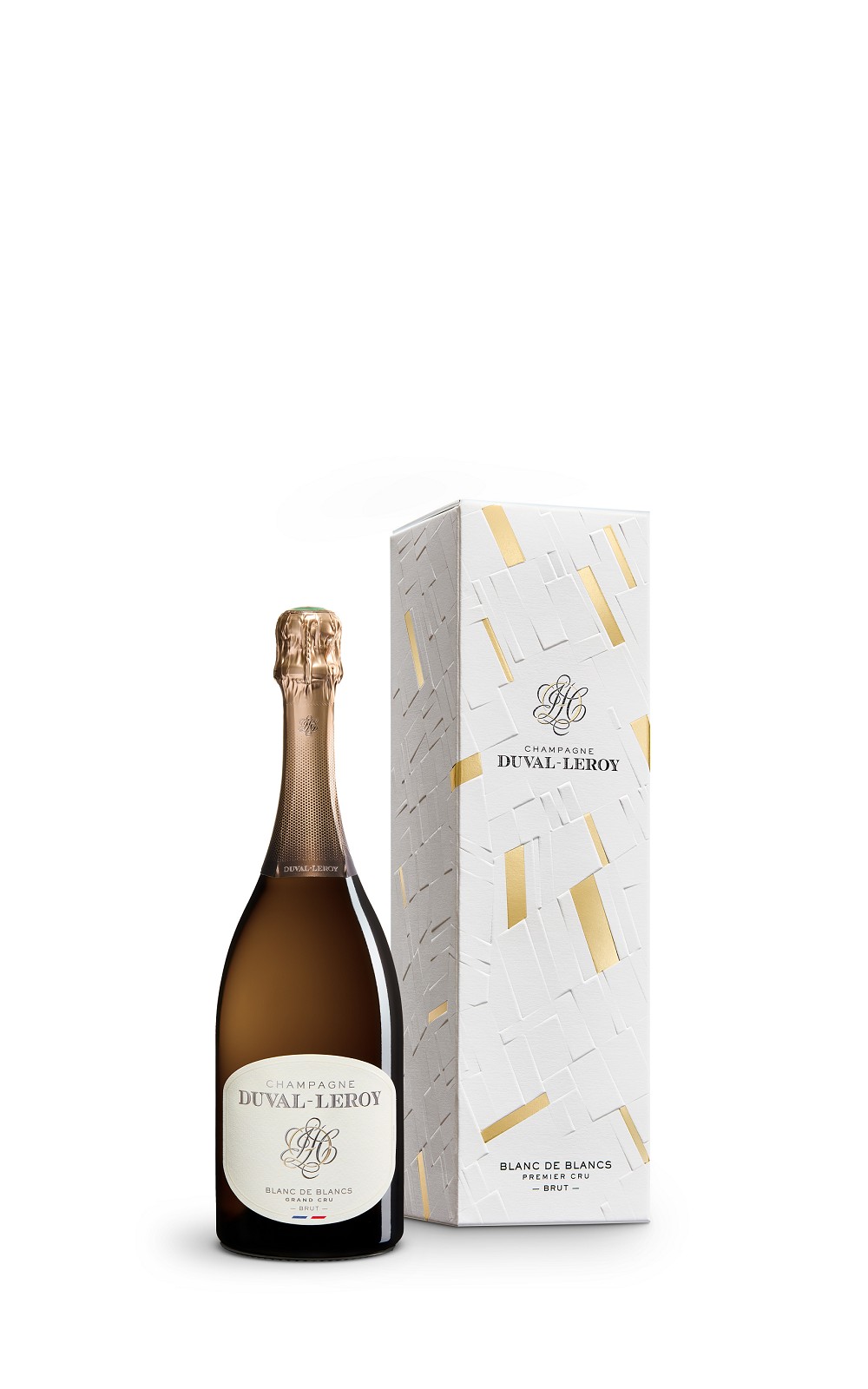 Champagne Duval Leroy Blanc de Blancs Grand Cru Brut Gift Box New Package NV 杜瓦樂華香檳 白中白特級園不甜香檳 新版禮盒