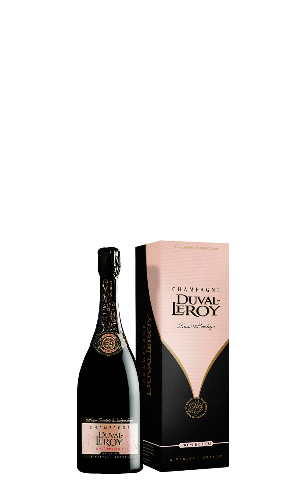 Champagne Duval Leroy Rose Prestige 1er Cru Gift Box Old Package NV 杜瓦樂華香檳 一級園無年份粉紅香檳 舊版禮盒