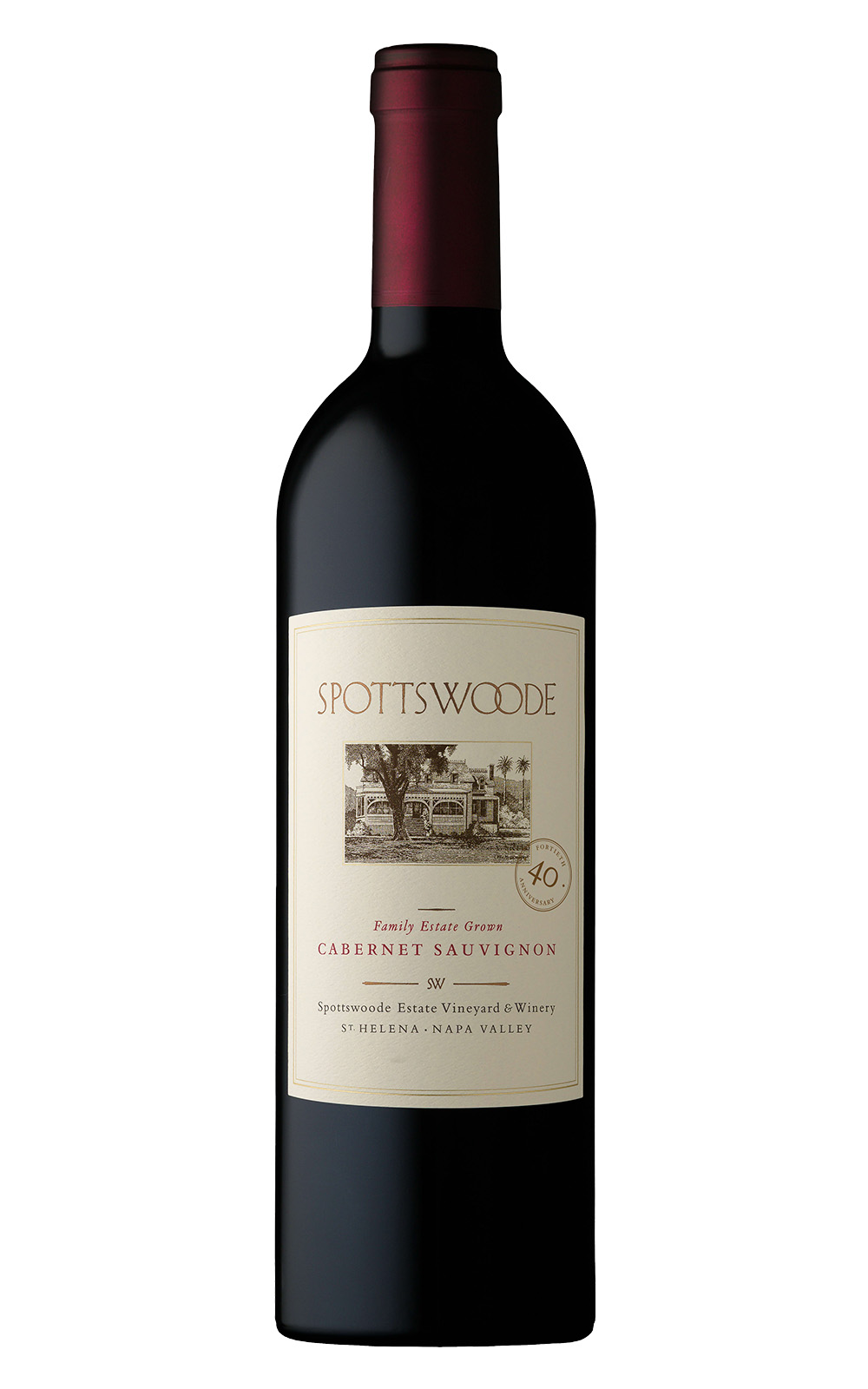 Spottswoode Estate Vineyard Winery Estate Cabernet Sauvignon 2021 斯柏茲伍德酒莊 莊園卡本內蘇維濃紅酒