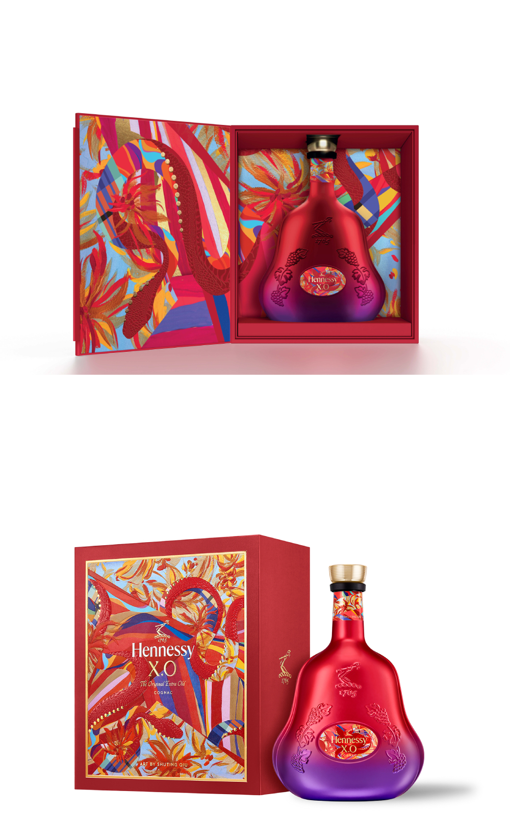 Hennessy X O Cognac 2025 Year of Snake Gift Box 軒尼詩 X O干邑白蘭地 2025蛇年限量版禮盒