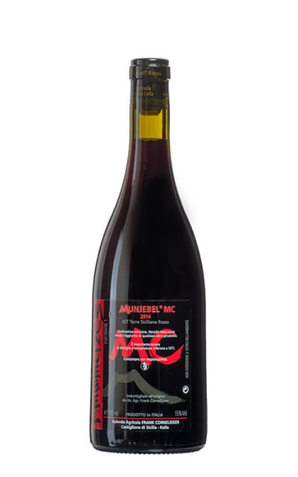 Azienda Agricola Frank Cornelissen Munjebel® Rosso MC Monte Colla 2014 法蘭克 寇涅立森酒莊 琰熙園紅酒