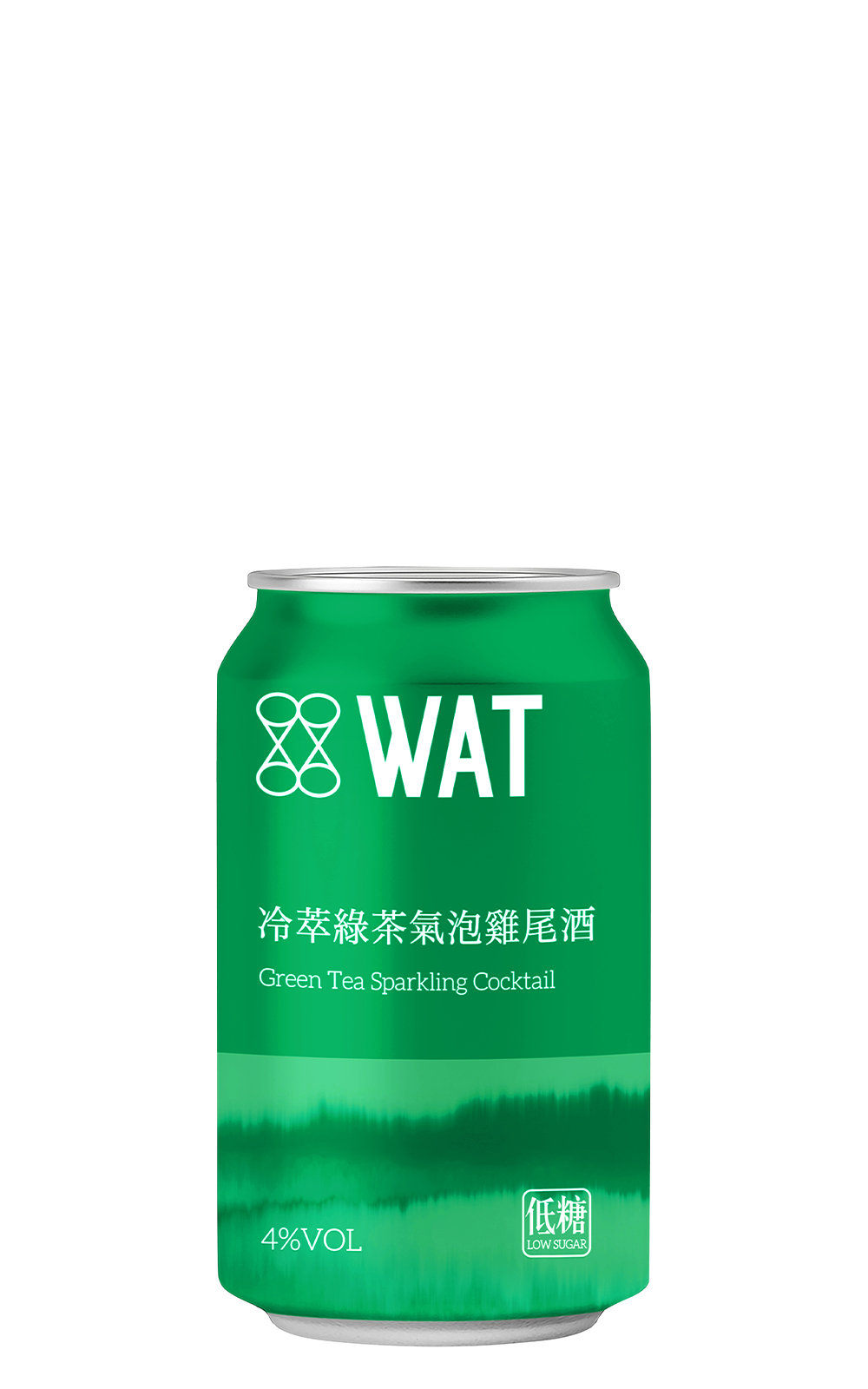 WAT Green Tea Sparkling Cocktail WAT 冷萃綠茶氣泡雞尾酒
