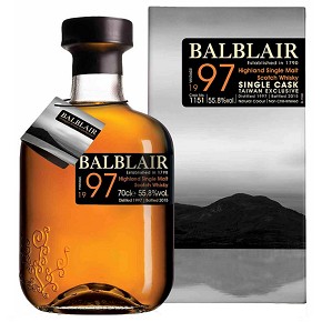 Balblair-1997 #1151 Highland Single Cask Single Malt Scotch Whisky (裸瓶)