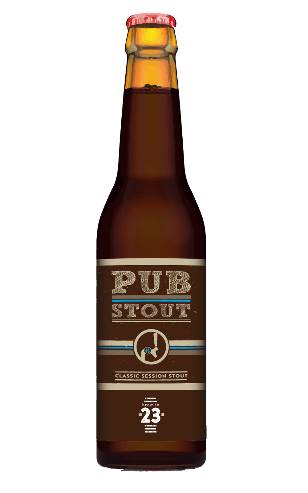 23 Brewing 6 Pub Stout 二十三號精釀啤酒 6 客棧司陶特
