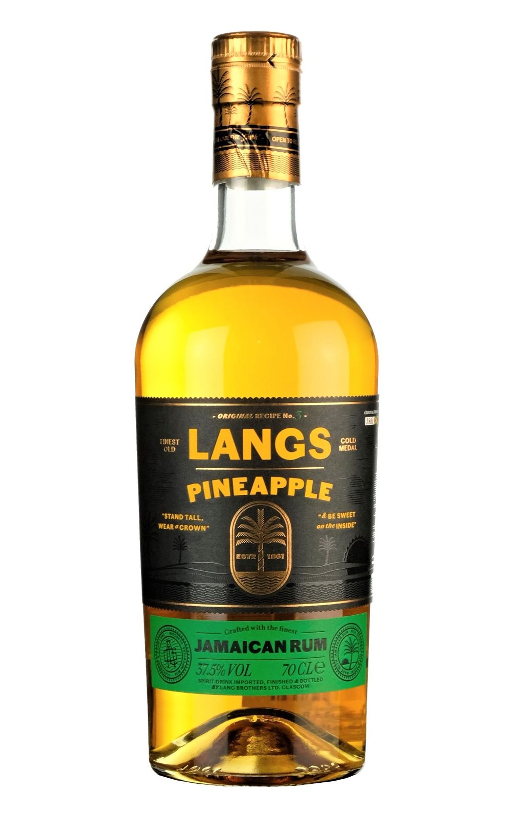 Langs Whisky Pineapple Jamaican Rum 雙人牌威士忌 鳳梨風味蘭姆酒