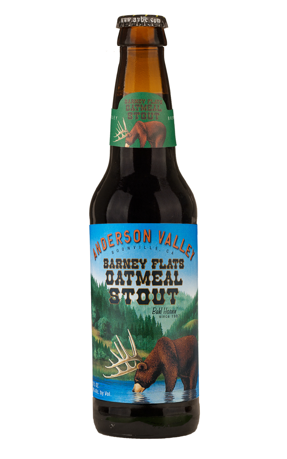 Anderson Valley Brewing Company Anderson Valley Barney Flats Oatmeal Stout 美國安德森山谷啤酒廠 燕麥黑烈啤酒
