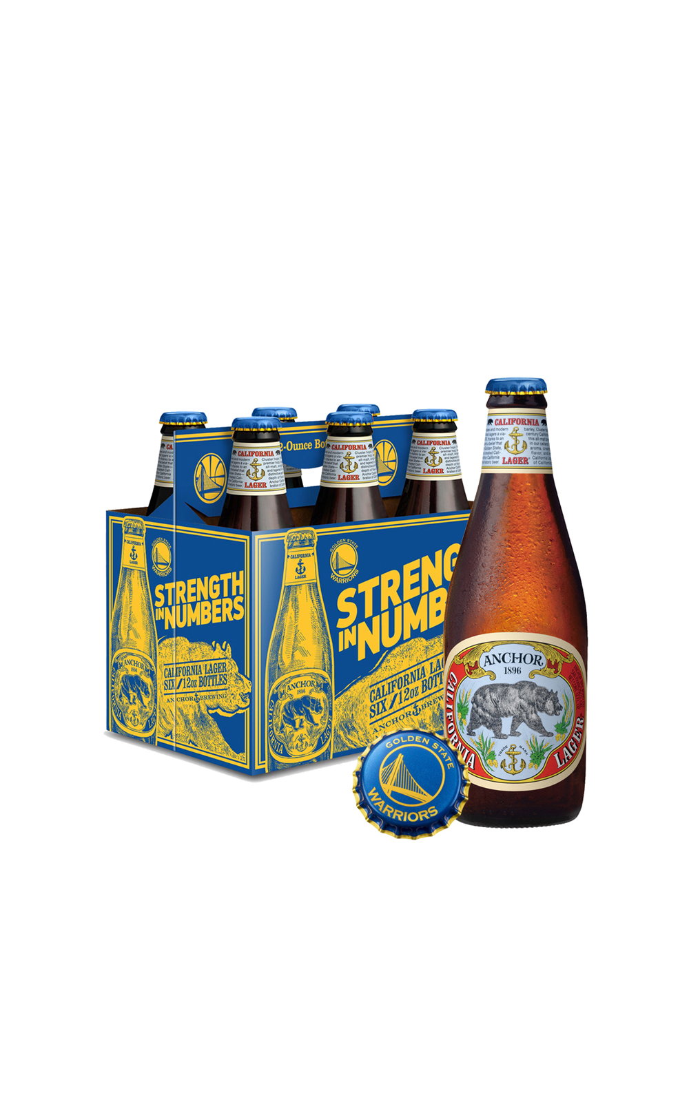 Anchor Brewing Anchor x Golden State Warriors Strength in Numbers California Lager 海錨啤酒廠 海錨 x 金州勇士隊 加州風情 拉格啤酒