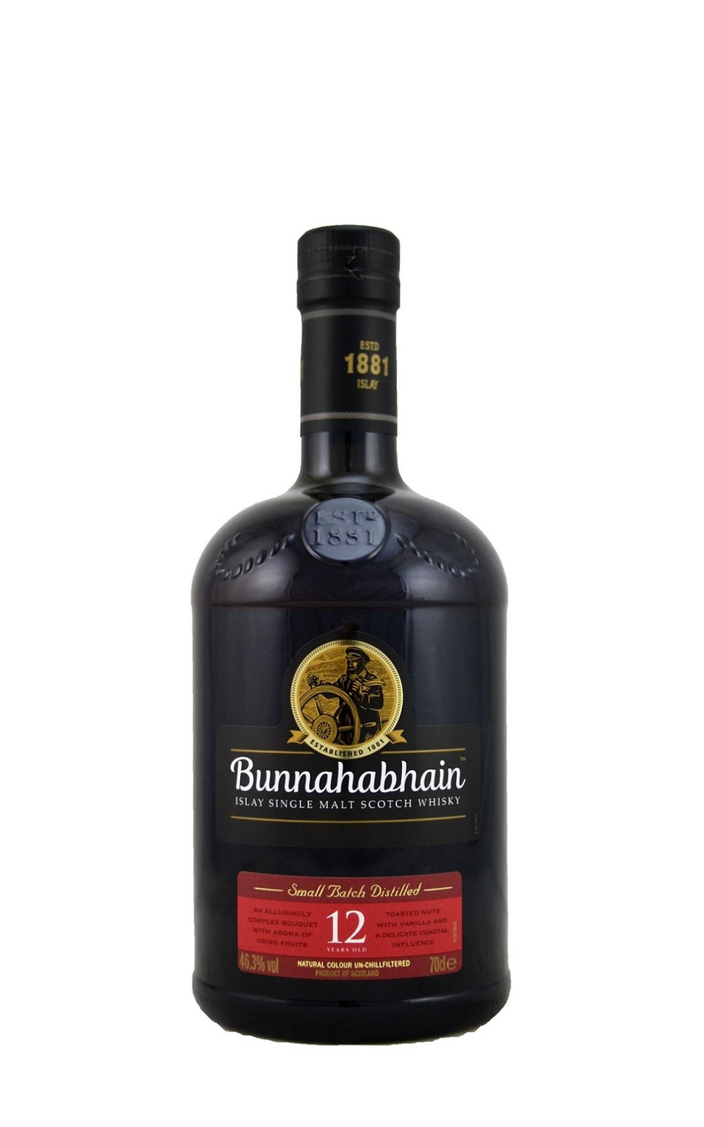 Bunnahabhain Aged 12 Years Single Malt Scotch Whisky 布納哈本 12年單一麥芽蘇格蘭威士忌