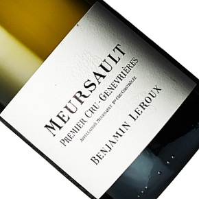 Benjamin Leroux-Meursault 1er Cru "Genevrières-Dessus" Blanc