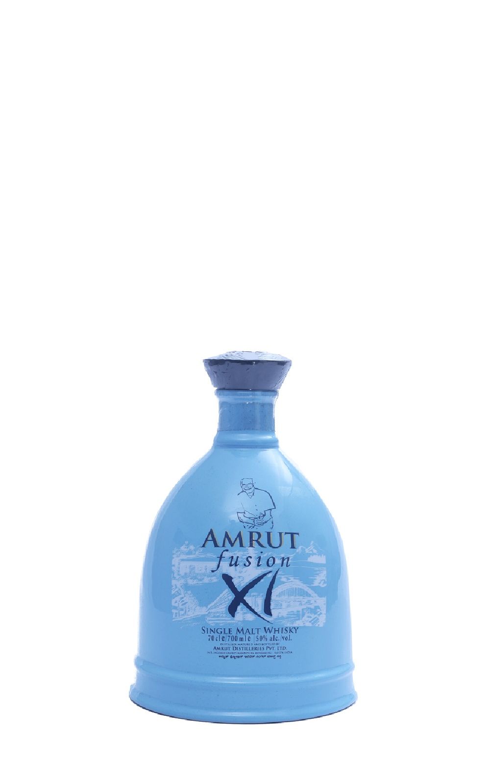 Amrut Fusion XI Single Malt Whisky 雅沐特蒸餾廠 Fusion XI 紀念瓷瓶 單一麥芽威士忌