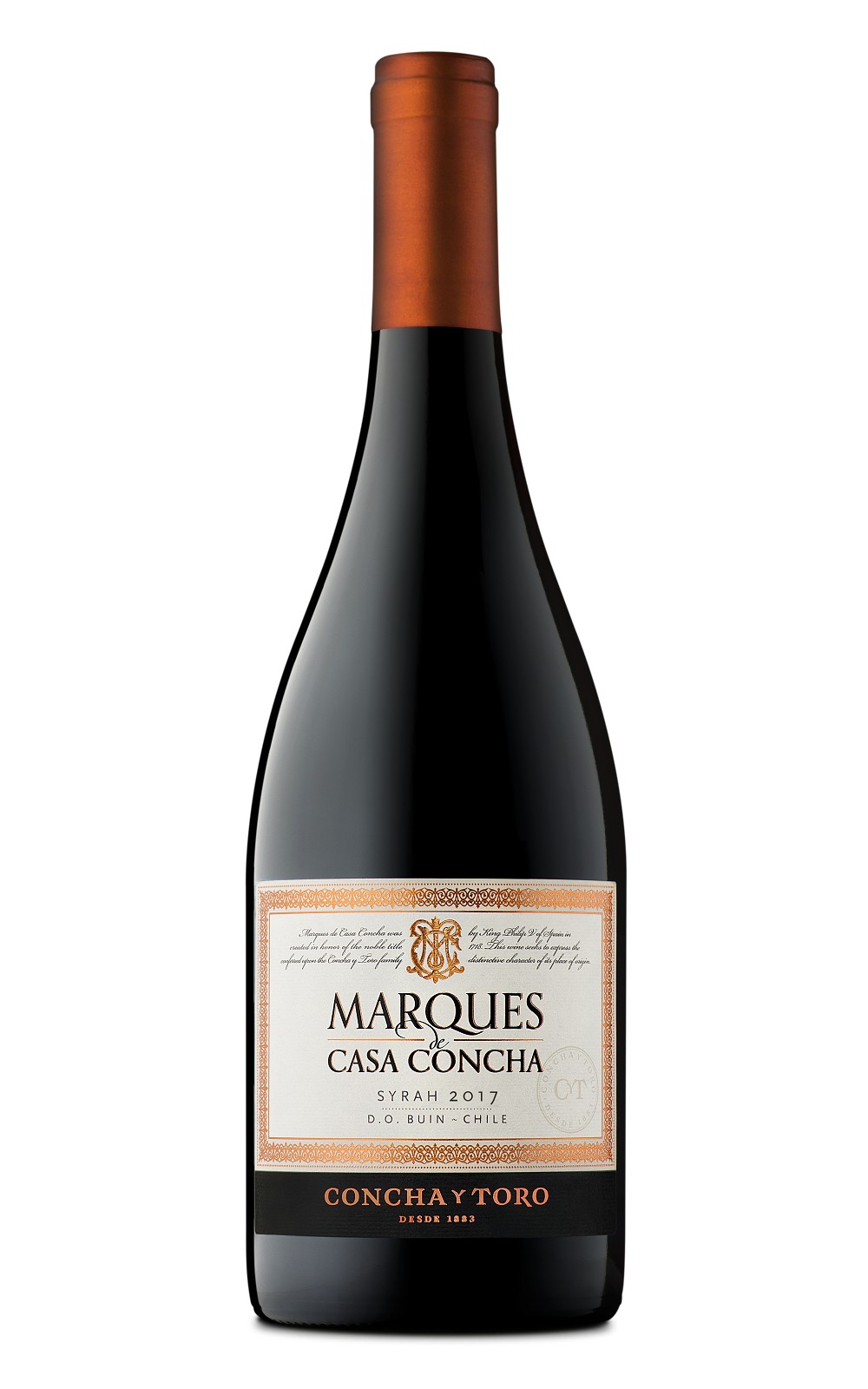 Vina Concha y Toro Marques de Casa Concha Syrah 2017 孔雀酒廠 爵士 希哈紅酒