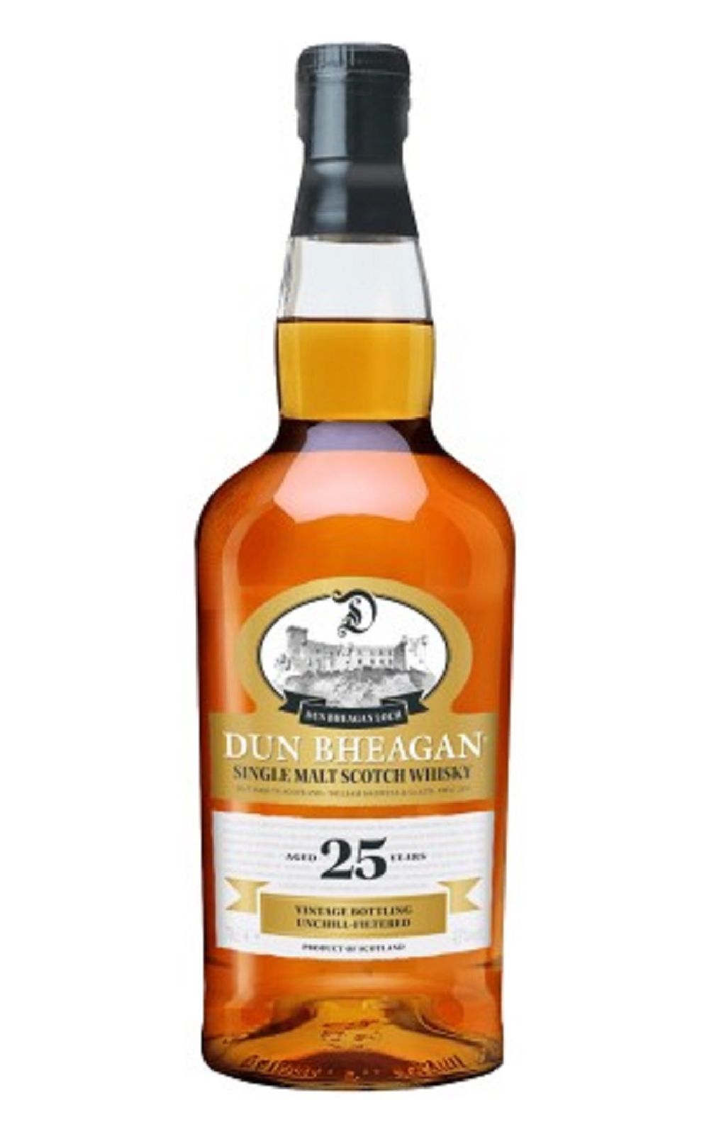 Dun Bheagan Aged 25 Years Single Malt Scotch Whisky 唐堡 25年單一麥芽蘇格蘭威士忌
