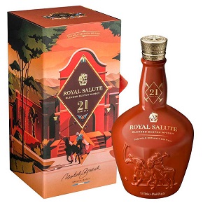 Chivas Regal-"Royal Salute" 21 Years Old Blended Scotch Whisky (The Polo Estancia Edition)
