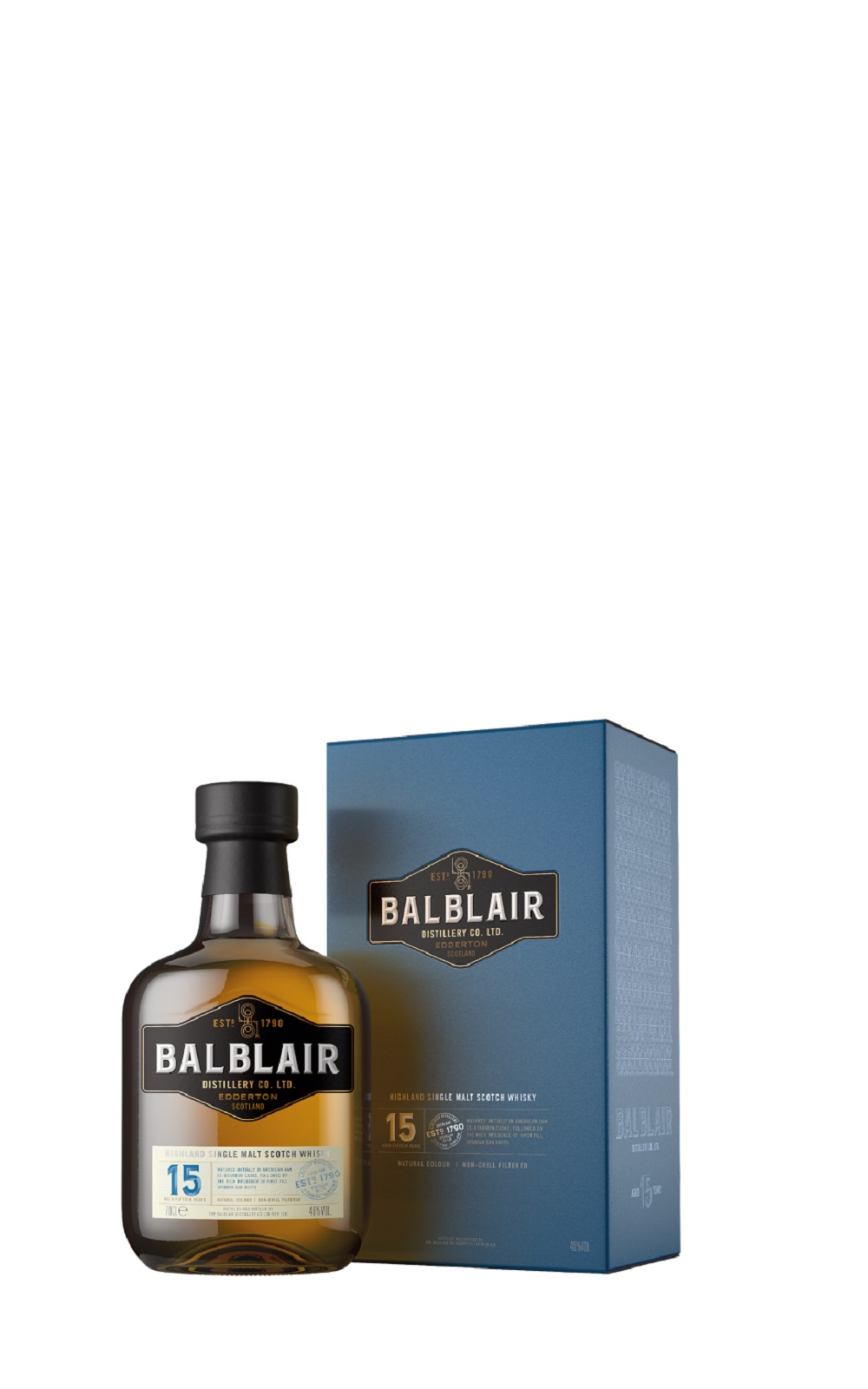 Balblair 15 Years Old Highland Single Malt Scotch Whisky 巴布萊爾 15年高地單一麥芽蘇格蘭威士忌