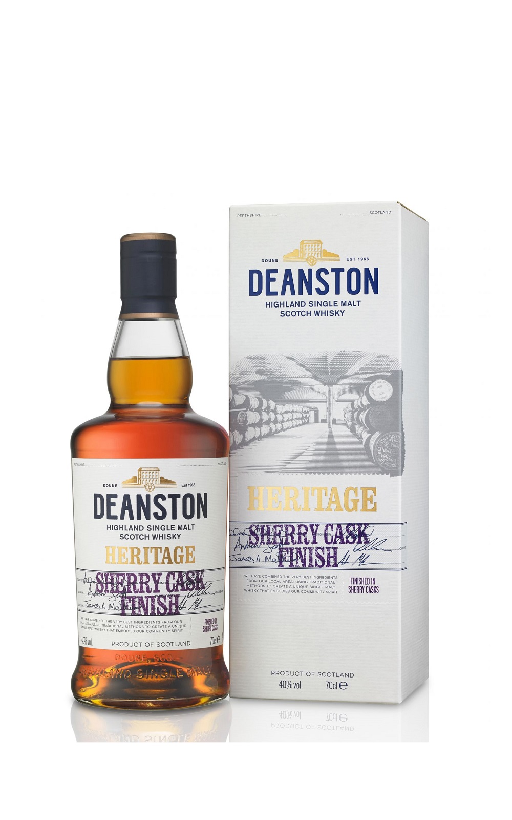 Deanston Heritage Sherry Oak Single Malt Scotch Whisky 汀士頓 1785 傳承雪莉桶 單一麥芽蘇格蘭威士忌