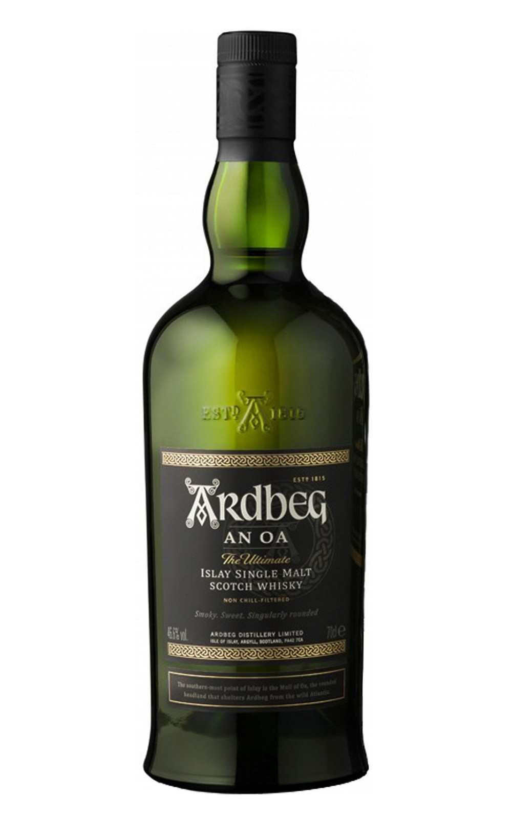 Ardbeg An Oa Islay Single Malt Scotch Whisky 雅柏蒸餾廠 海岬岸 艾雷島單一麥芽蘇格蘭威士忌