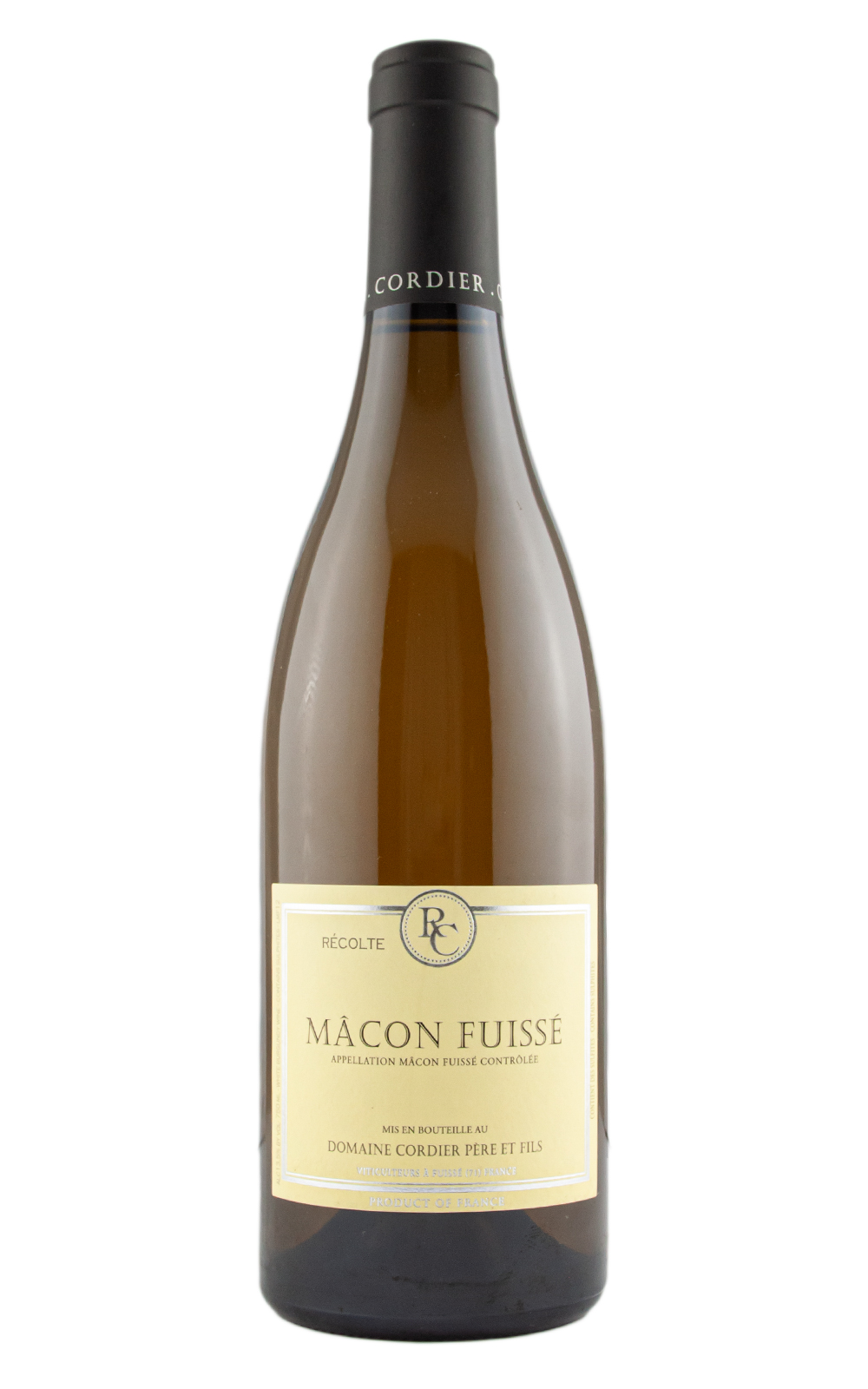 Domaine Cordier Macon FuiSSe 2012 蔻蒂酒莊 馬貢富塞白酒
