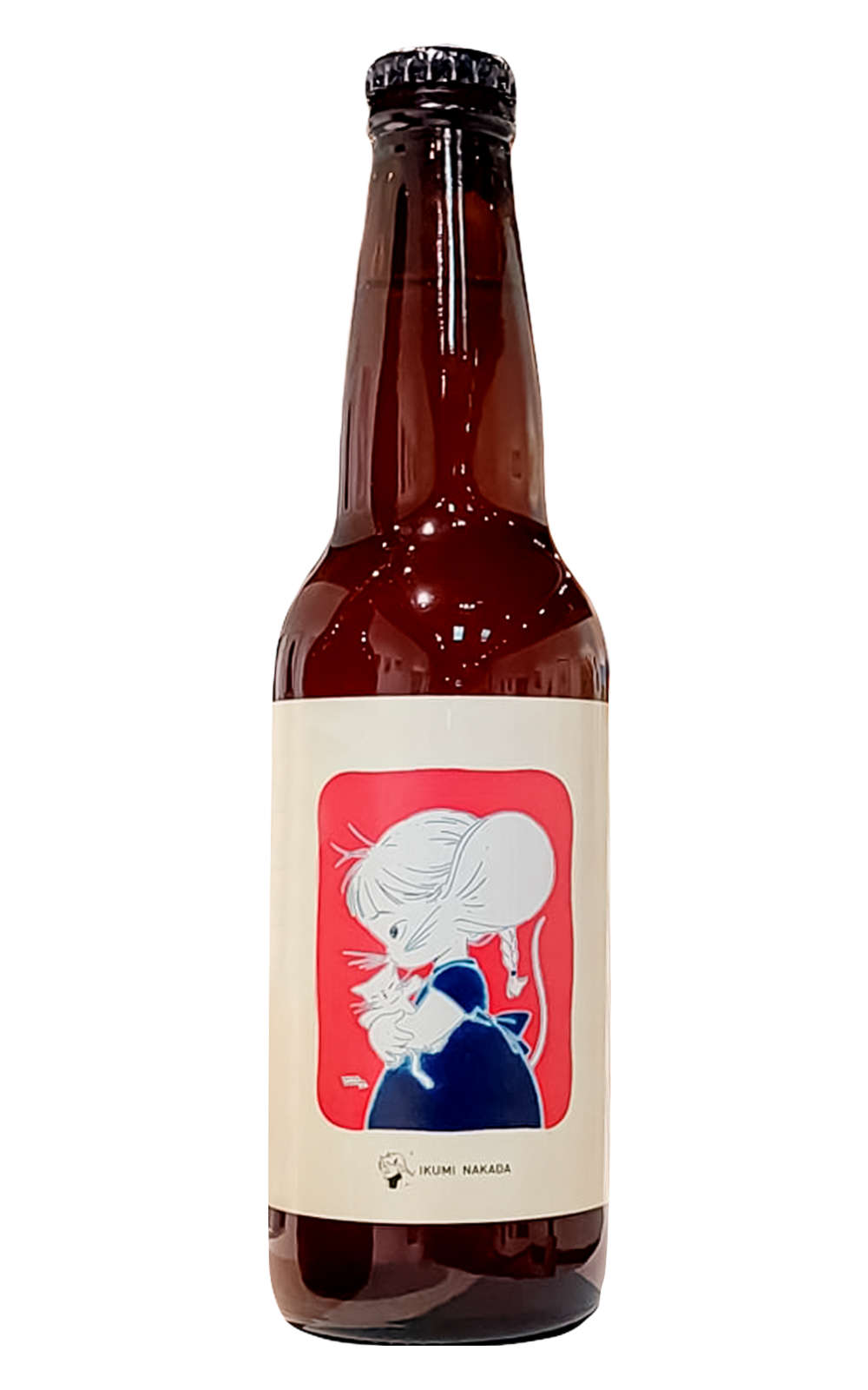 Taiwind Beer 中田郁美限定酒標系列 喵啤酒B款 台風造酒 中田郁美限定酒標系列 喵啤酒B款