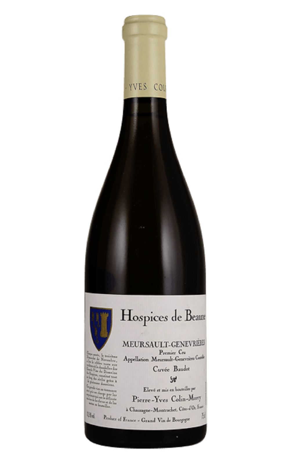 Domaine Pierre Yves Colin Morey Hospices de Beaune Meursault 1er Cru Les Genevriere Blanc 2018 科林莫瑞酒莊 伯恩濟貧院 梅索 傑聶弗里耶 一級園白酒