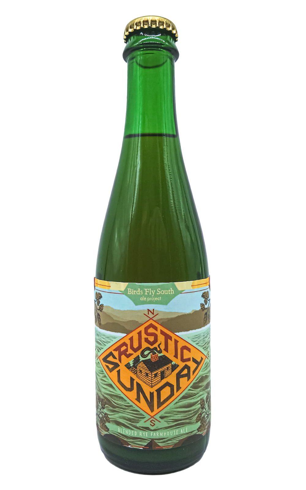 Birds Fly South Ale Project Rustic Sunday Blended Rye Farmhouse Ale 候鳥南遷愛爾啤酒計畫 鄉村時光 熱帶風情農家艾爾啤酒