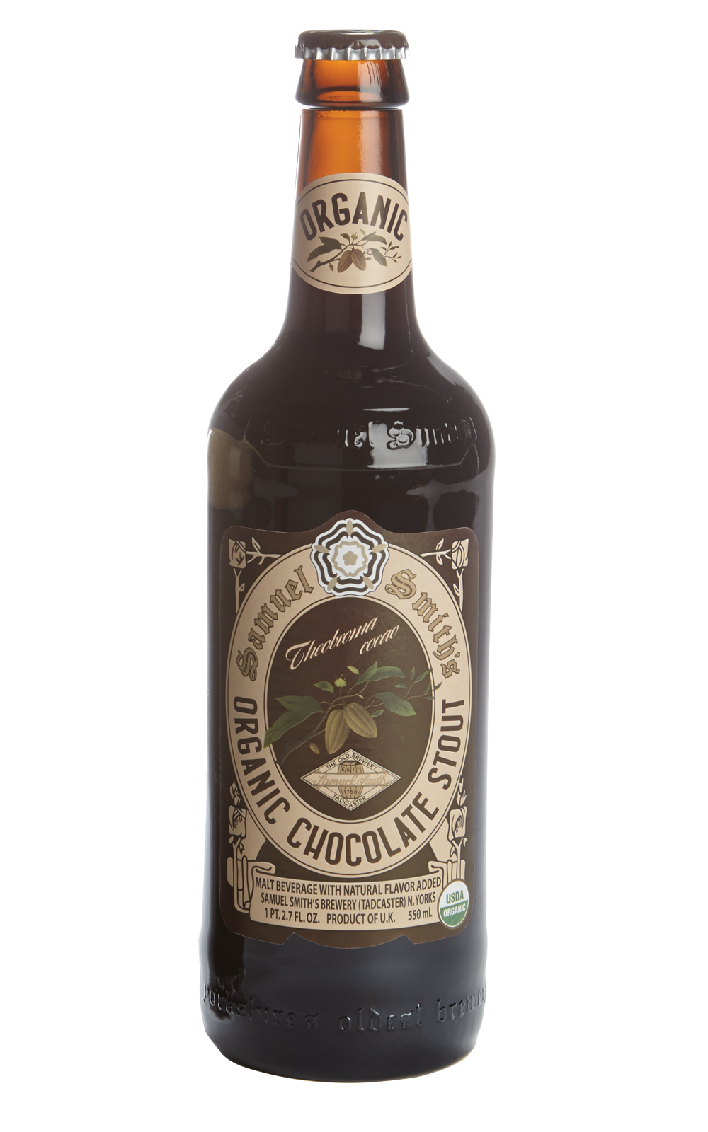 Samuel Smith s The Old Brewery Organic Chocolate Stout 塞繆爾史密斯老酒廠 有機巧克力司陶特黑啤酒
