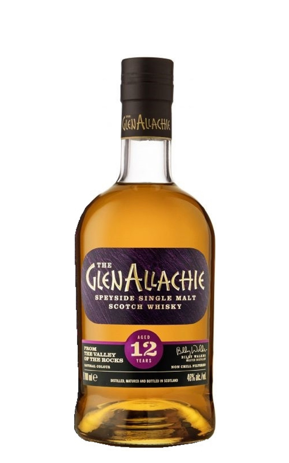 The GlenAllachie Distillery Aged 12 Years Speyside Single Malt Scotch Whisky 艾樂奇蒸餾廠 核心系列 12年單一麥芽蘇格蘭威士忌