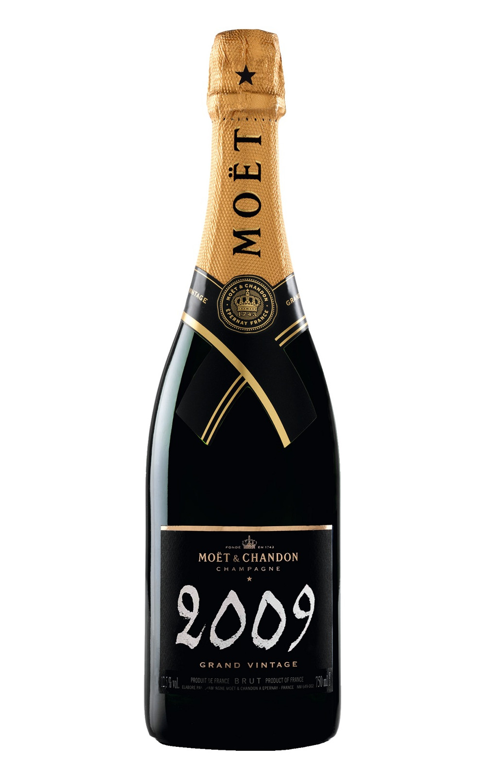 Moet Chandon Grand Vintage Brut 2009 酩悅香檳 偉大年份 不甜香檳 裸瓶