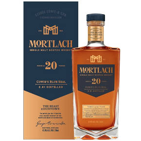 Mortlach-"Cowie's Blue Seal" Aged 20 Years Single Malt Scotch Whisky