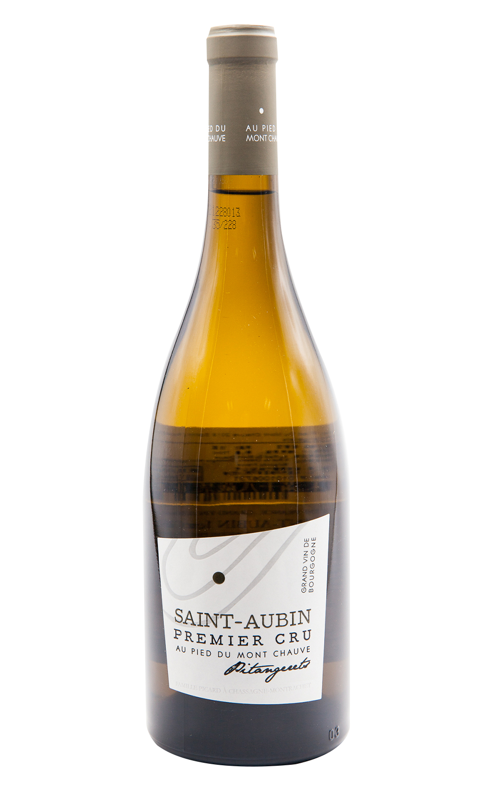 Au Pied du Mont Chauve Saint Aubin 1er Cru Pitangerets Blanc 2019 秀芙山腳酒莊 聖歐班 皮坦格列 一級園白酒