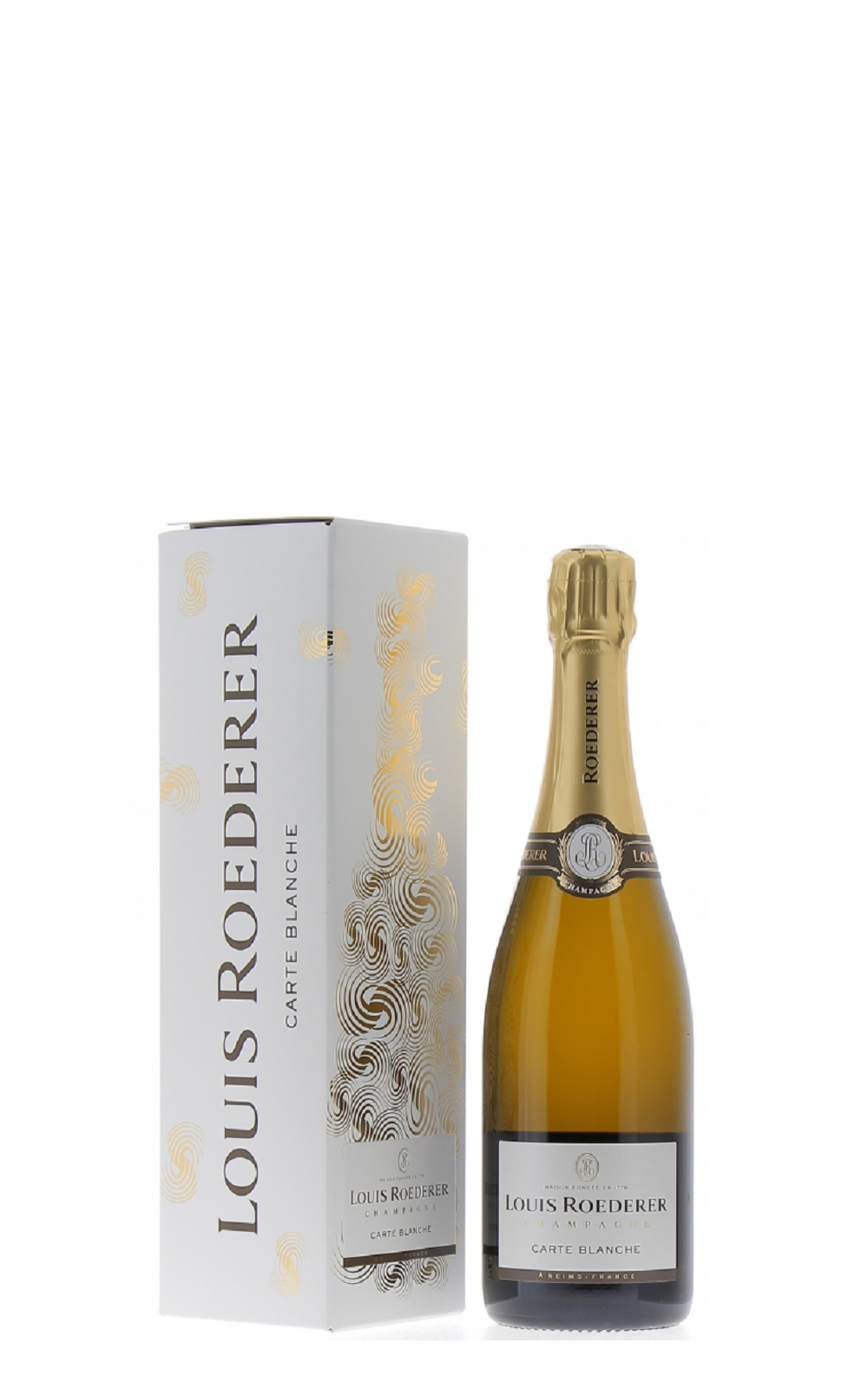 Champagne Louis Roederer Carte Blanche Demi Sec Gift Box NV 路易 侯德爾香檳 白標 半甜香檳 禮盒