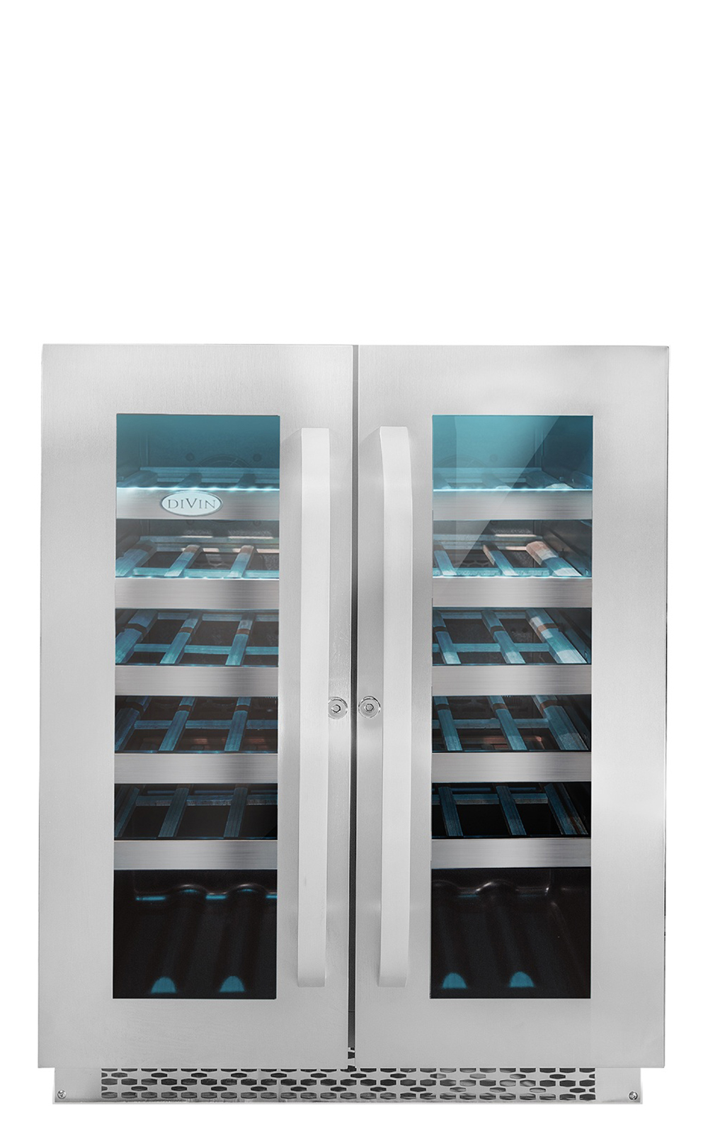 DIVIN DV 525DS Wine Cooler NV DIVIN 雙門雙溫葡萄酒櫃 40瓶