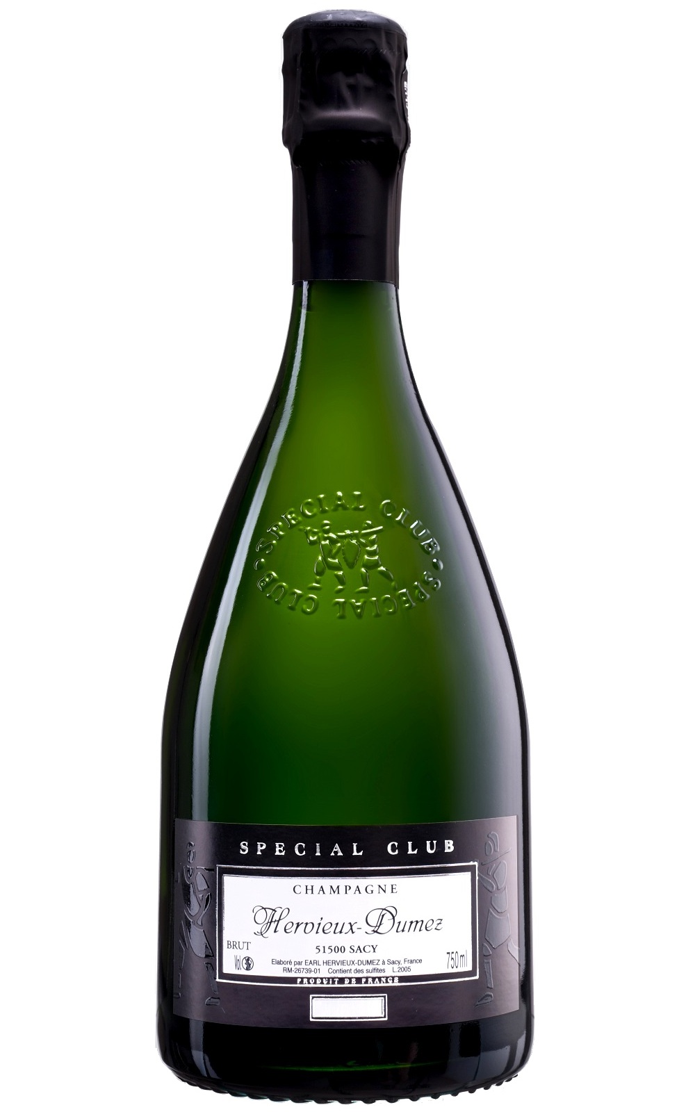 Club Tresors de Champagne Champagne Hervieux Dumez Special Club Brut Millesime 2012 頂尖香檳俱樂部 專屬俱樂部 系列 愛維兒 杜梅茲 不甜年份香檳