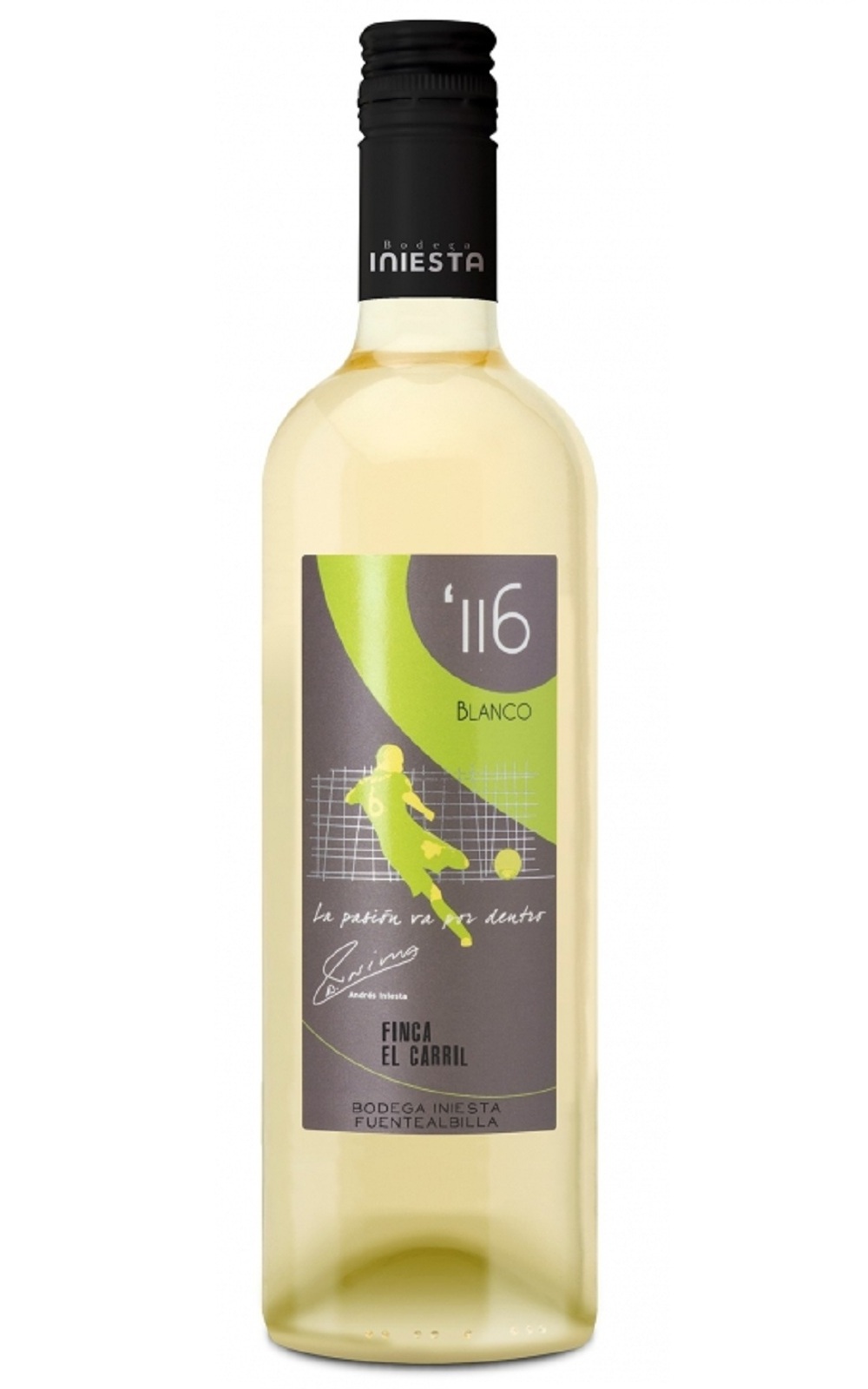 Bodega Iniesta Minuto 116 White NV 世界足球之星伊涅斯塔酒莊 足球之星116紀念白酒