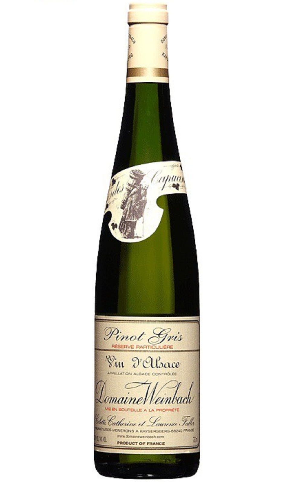 Domaine Weinbach Reserve Particuliere Pinot Gris 2015 溫巴赫酒莊 特選灰皮諾白酒