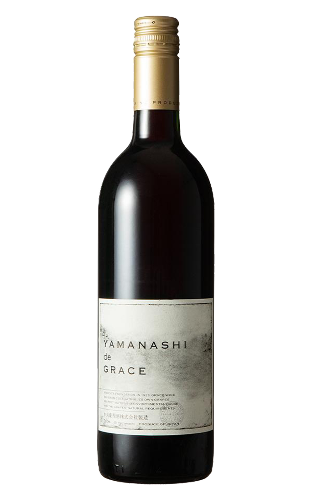 Grace Wine Yamanashi de Grace 2019 葛蕾絲酒莊 優雅山梨 紅酒