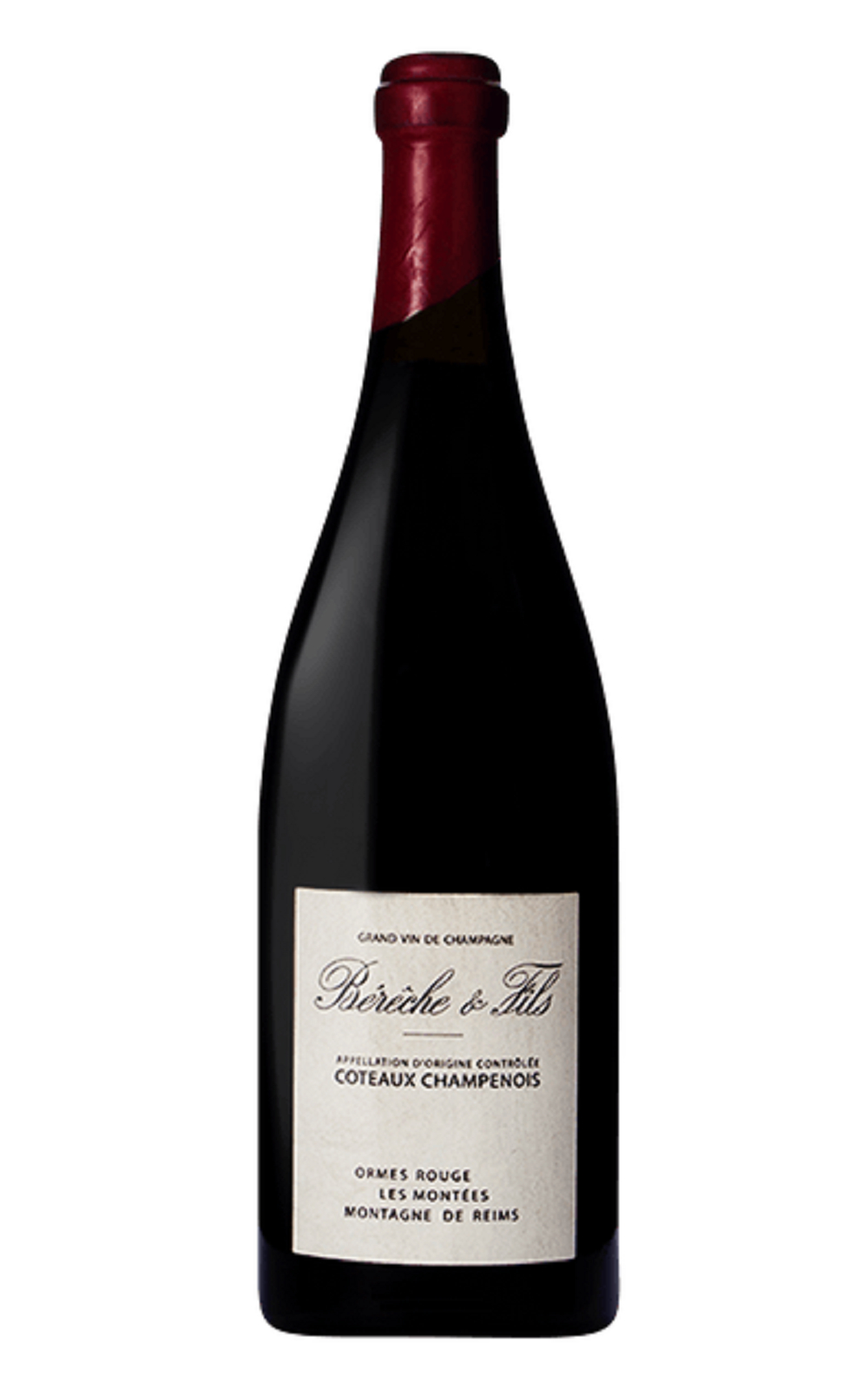 Domaine Bereche et Fils Les Montees Ormes Montagne de Reims 2015 貝勒斯父子 榆樹坡 香檳丘紅酒