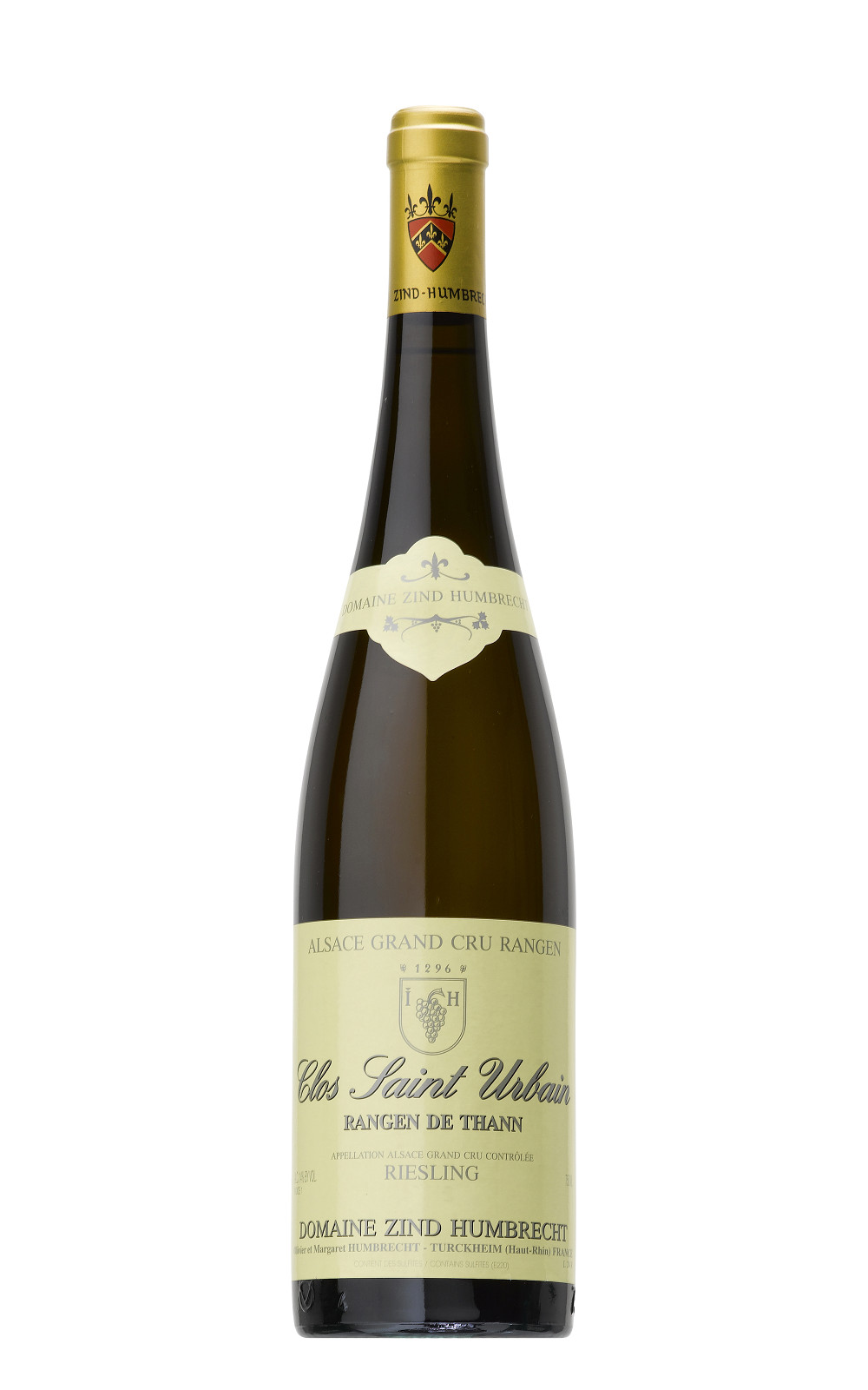 Domaine Zind Humbrecht Clos Saint Urbain Rangen de Thann Grand Cru Riesling 2018 辛‧頓貝希特酒莊 聖烏班 漢根讓 特級園 麗絲玲白酒