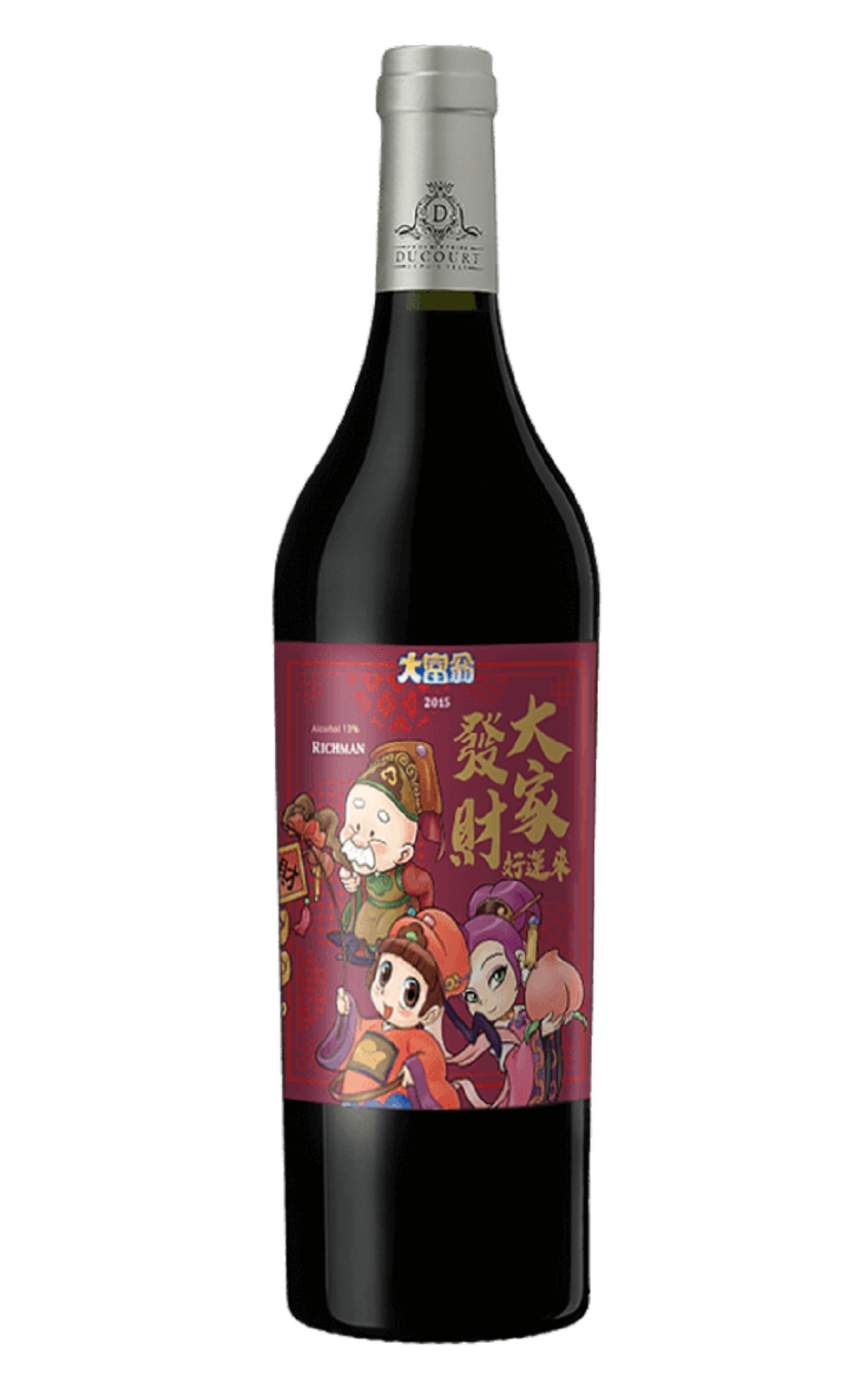 iCheers Special Set Château de Beauregard Ducourt 2015 愛酒窩特惠組 大家發財好運來 杜庫家族波荷卡紅酒