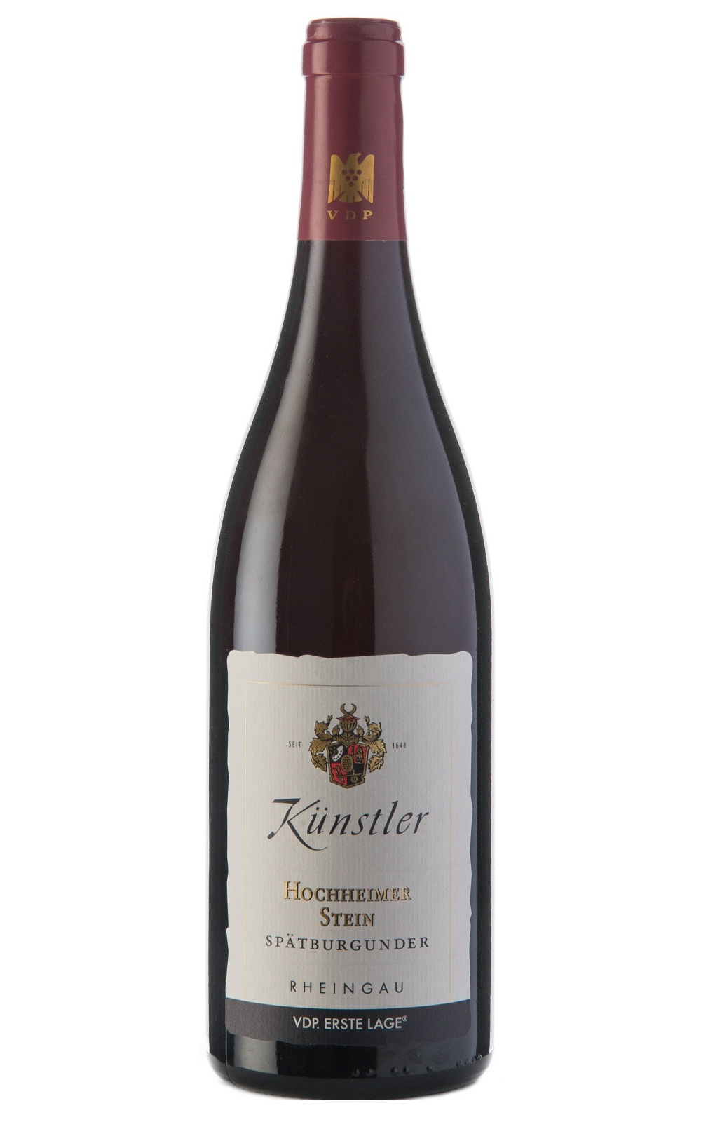Kunstler Hochheim Stein Spätburgunder Trocken VDP Erste Lage 2014 昆斯特樂酒莊 史坦園 黑皮諾VDP一級紅酒