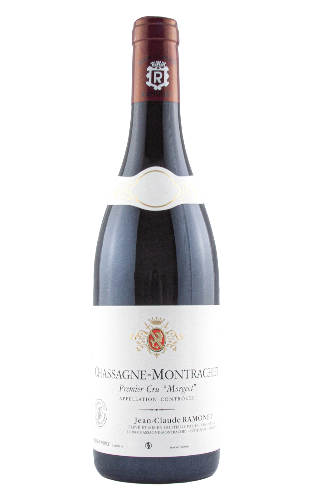 Domaine Ramonet ChaSSagne Montrachet 1er Cru Morgeot Rouge 2020 哈蒙內酒莊 夏山蒙哈榭 摩玖 一級園紅酒