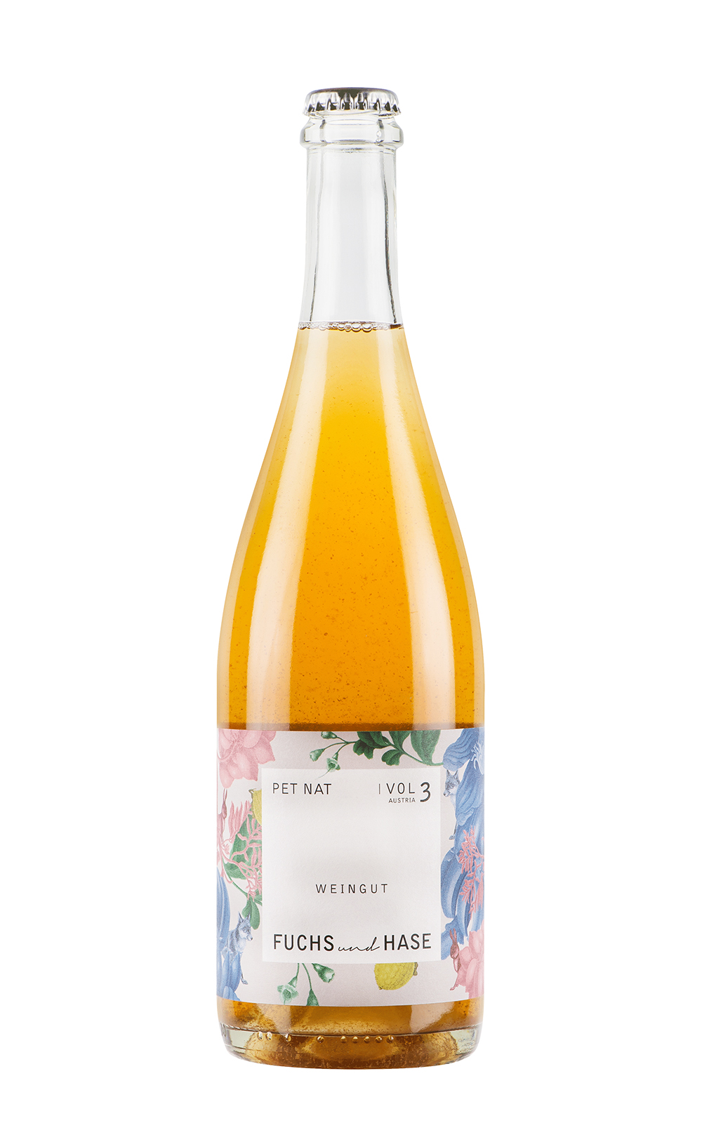 Weingut Fuchs und Hase Vol 3 Pet Nat 2017 狐狸與野兔酒莊 3號 自然氣泡橘酒